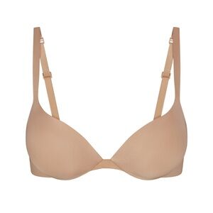 NWT Skims Ultimate Push-Up Plunge Bra 34DD Clay